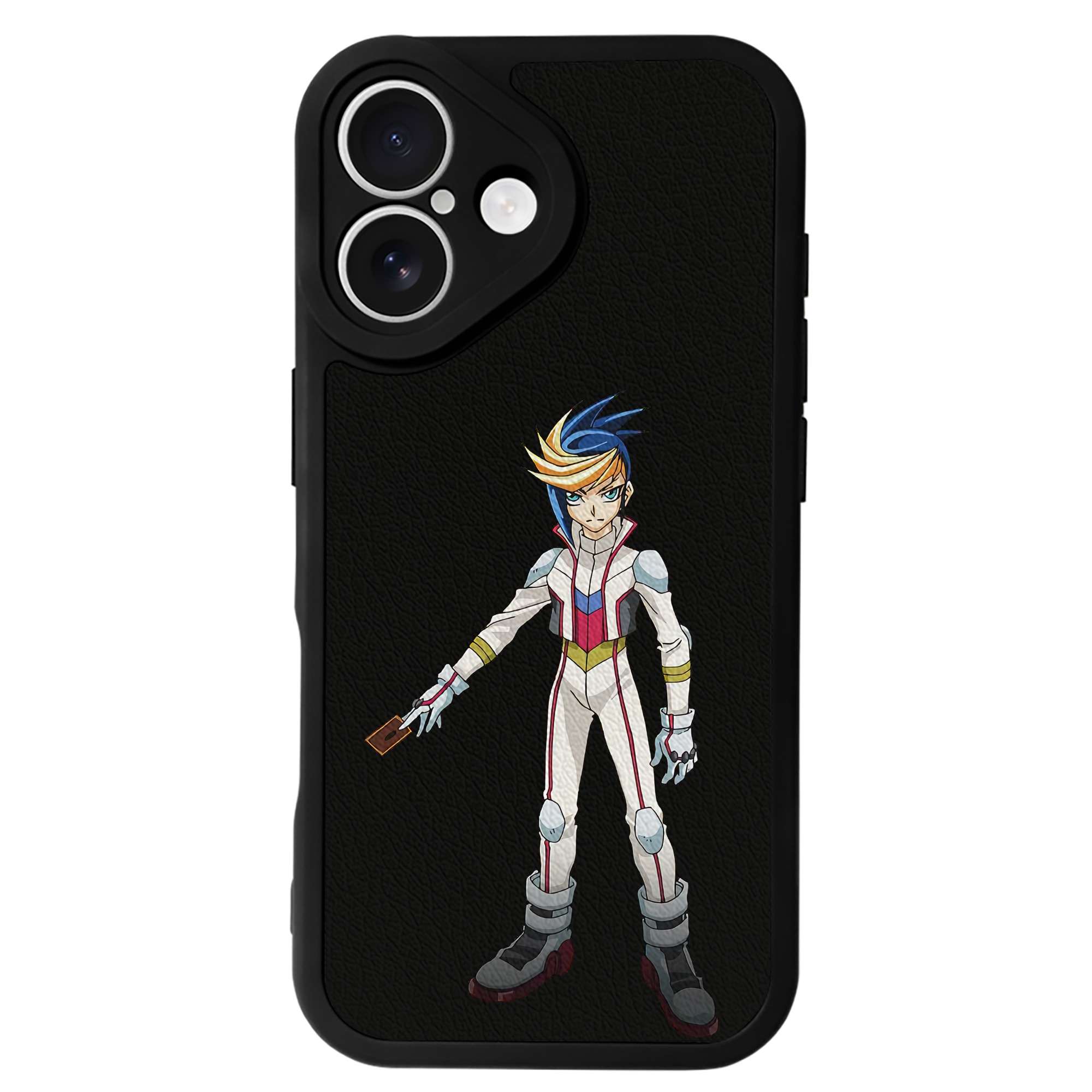 遊☆戯☆王 Yu-Gi-Oh! 【iPhone 16シリーズ対応】シリコンスマホケース（レザー調） 材質：シリコン